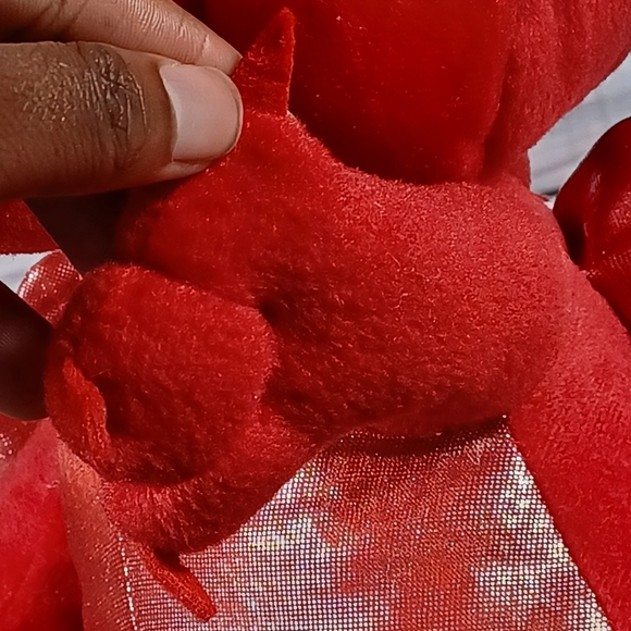 •Great Wolf Lodge Fiesta Shiny Dragon Plush 18" Stuffed Animal Red Shiny Scales - Picture 13 of 16